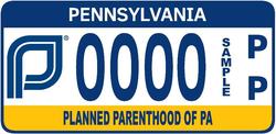 Pennsylvania pro-choice license plate, abortion.jpg