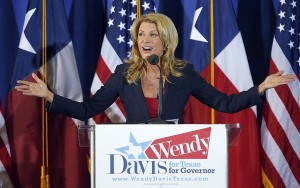 Wendy Davis Announces Her Canidacy For Texas Governor