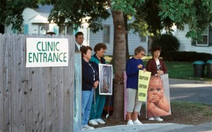 praying near abortion clinic buffer zones