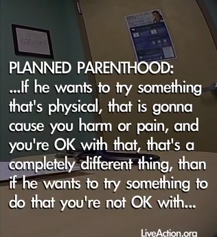 Planned Parenthood gives dangerous sex BDSM advice to minors