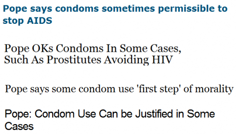 Pope condoms