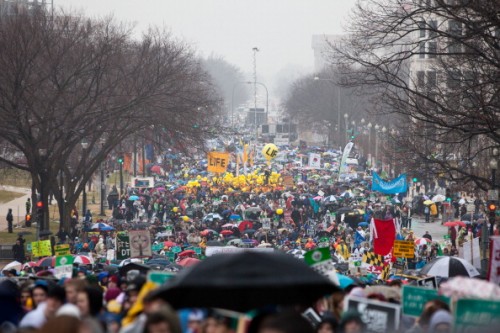 Activists Hold Annual March For Life On Roe v. Wade Anniversary