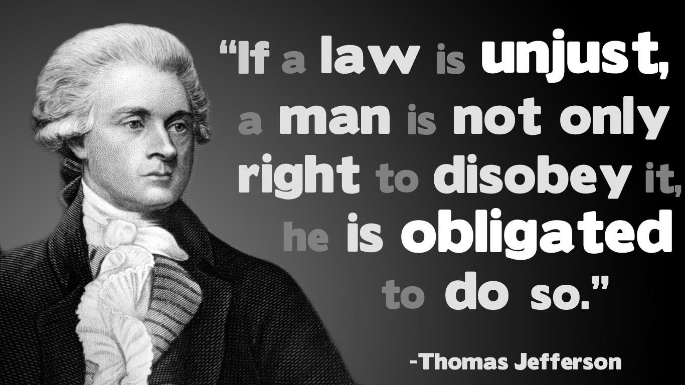 Civil disobedience 1